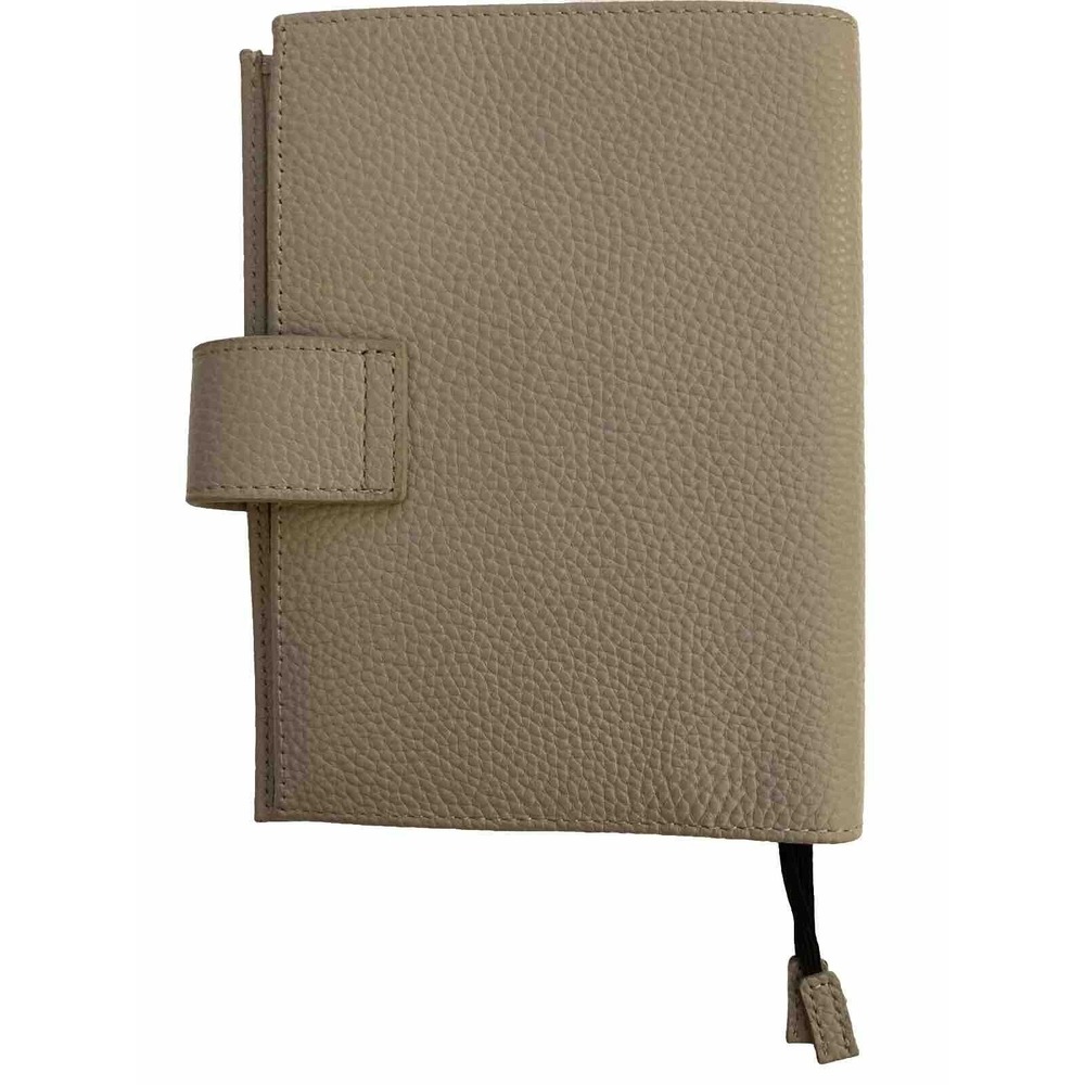 Moterm Planner Cover Folio Organizer Gray Pebbled Leather 6.5" x 5" - Picture 7 of 9